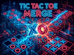 Igra Tic Tac Toe Merge online