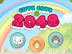 Igra Cute Cats 2048 online