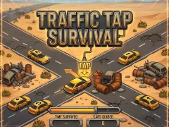 Igra Traffic Tap Survival online