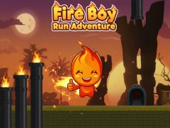Igra Fire Boy Run Adventure online