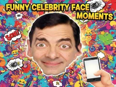 Igra Funny Celebrity Face Moments online
