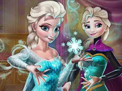 Igra Elsa Secret Transform online