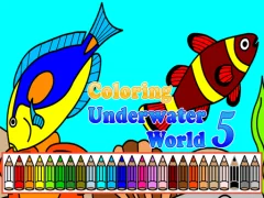 Igra Coloring Underwater World 5 online