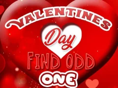 Igra Valentines Day Find Odd One online