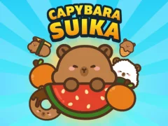 Igra Capybara Suika online