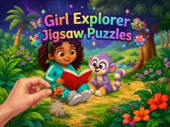 Igra Girl Explorer Jigsaw Puzzles online