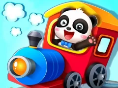 Igra Baby Panda Train Driver online