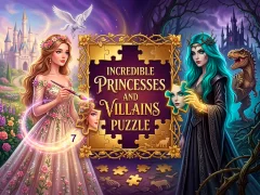 Igra Incredible Princesses and Villains Puzzle online