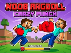 Igra Noob Ragdoll: Crazy Punch online