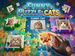 Igra Funny Puzzle: Cats online