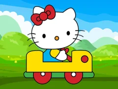 Igra Cute Kitty Car Jigsaw online