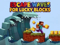 Igra Escape Waves for Lucky Blocks online