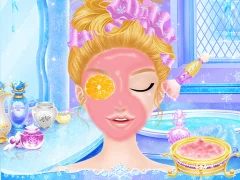 Igra Princess Salon Frozen Party online