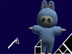 Igra Labubu Geometry Dash online