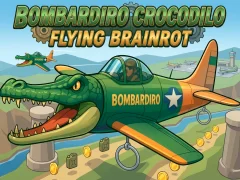 Igra Bombardiro Crocodilo Flying Brainrot online