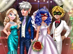Igra Ladybug Wedding Royal Guests online
