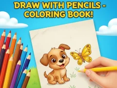 Igra Draw with Pencils — Coloring Book! online