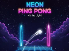 Igra Neon Ping Pong online
