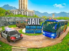 Igra Jail Prison Van police Game online