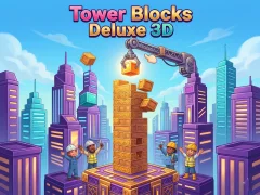 Igra Tower Blocks Deluxe 3D online
