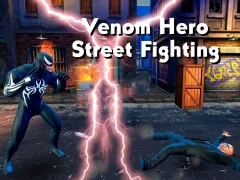 Igra Venom Hero Street Fighting online