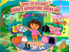 Igra Dora The explorer Dora's Adventure Dress Up online