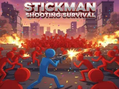 Igra Stickman Shooting Survival online