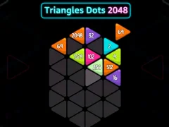 Igra Triangles Dots 2048 online