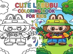 Igra Cute Labubu Coloring Book for Kids online