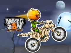 Igra Moto X3M Spooky Land online