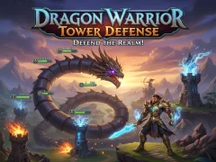 Igra Dragon Warrior Tower Defense online