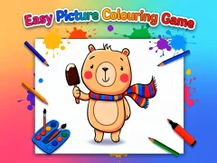Igra Easy Picture Colouring Game online