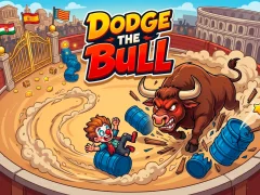 Igra Dodge the Bull online