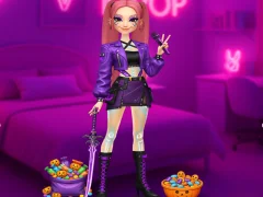 Igra K-Pop Halloween Dress Up online
