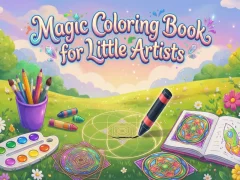Igra Magic Coloring Book for Little Artists online
