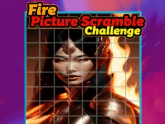 Igra Fire Picture Scramble Challenge online