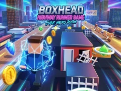 Igra Boxhead Highway Runner Game online