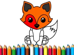 Igra Fox Coloring Book online