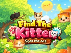 Igra Find the Kitten Spot the Cat online