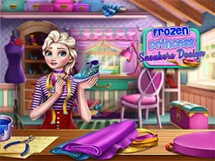 Igra Frozen Princess Sneakers Design online