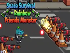 Igra Space Survival - Rainbow Friends Monster online