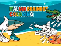 Igra Italian Brainrot Coloring online