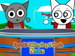 Igra Sprunki: Talking Gray & Wenda News online