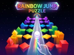 Igra Rainbow Jump Puzzle online