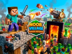 Igra Noob Village Tower Defense online