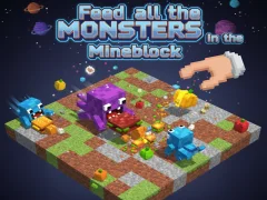 Igra Feed all the MONSTERS in the Mineblock online