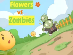 Igra Flowers vs Zombies online