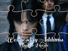 Igra Wednesday Addams Jigsaw Puzzle online