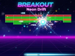 Igra Breakout Neon Drift online