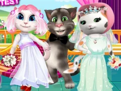 Igra White Kittens Bride Contest online